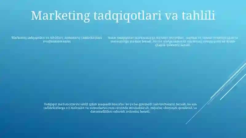Marketing Zamonaviy Tadbirkorlikni Rivojlantirishni Asosiy Omili 4