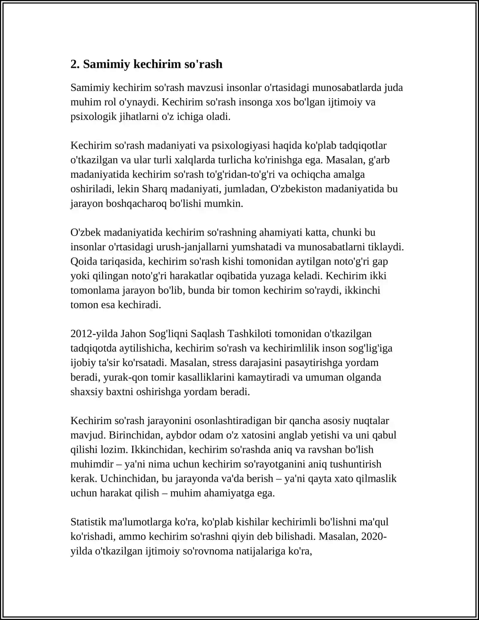 APOLOGY LETTER 4