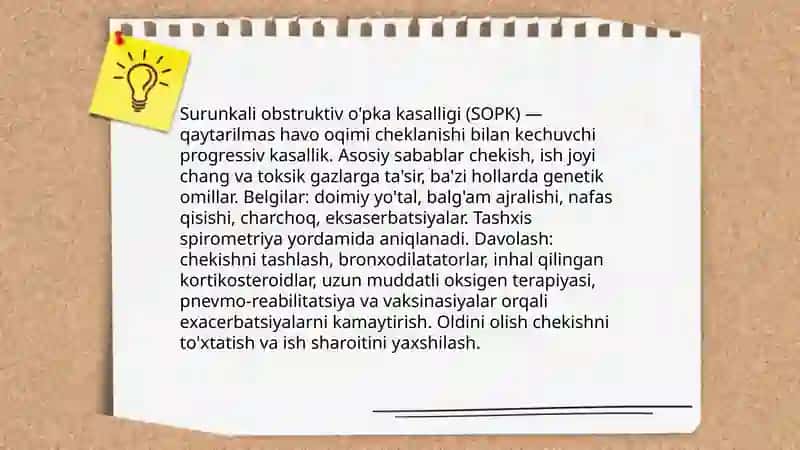 Nafas azolari kasalliklari 4