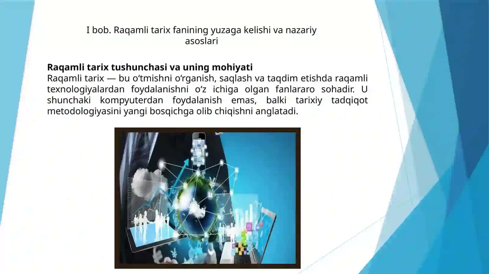 Raqamli tarix fanining shakllanishi va taraqqiyoti 4