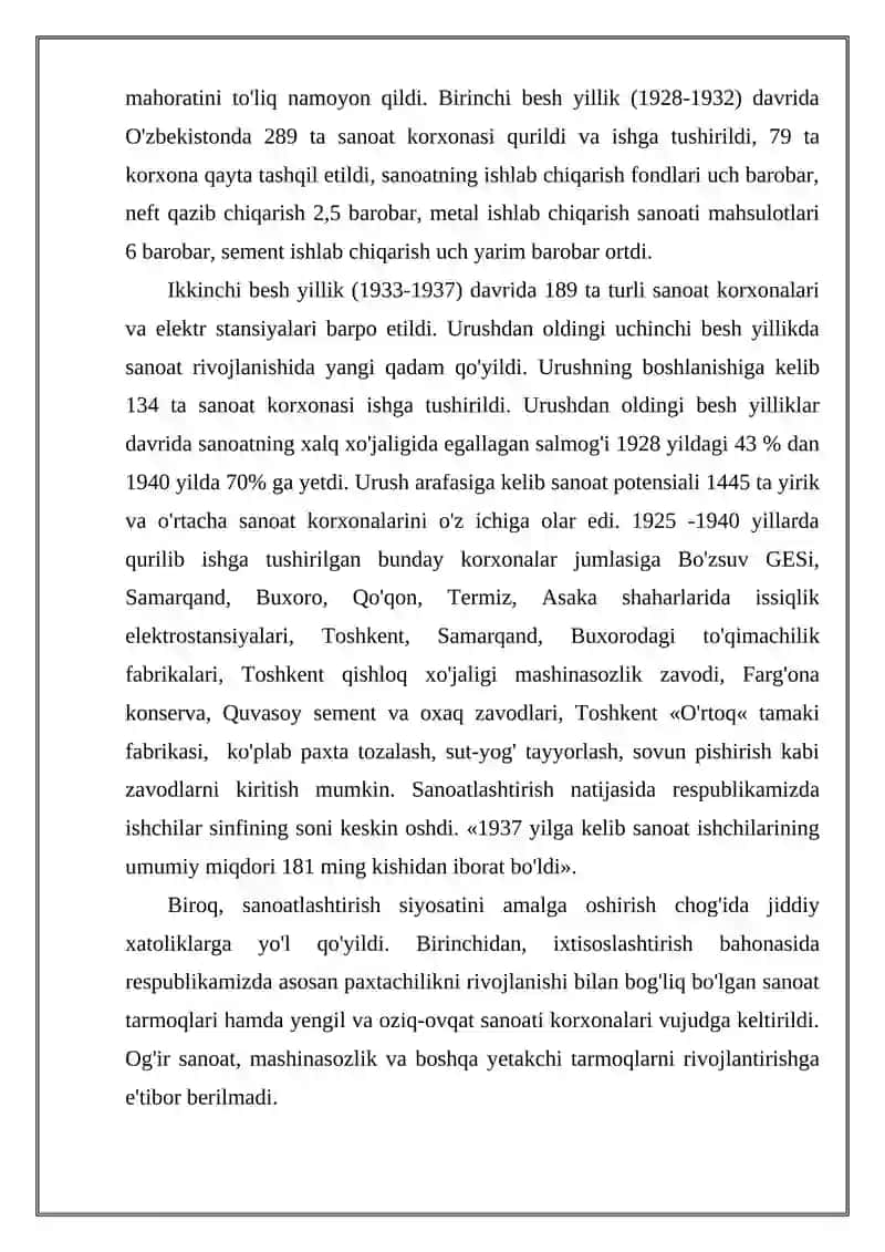 O’zbekistonning sovet davridagi tarixiy geografiyasi 4