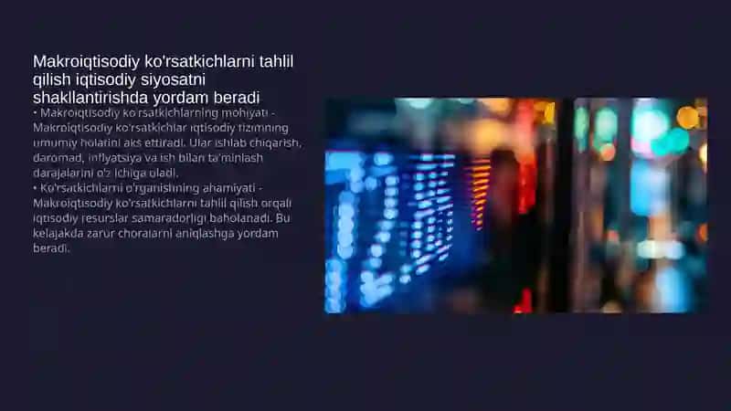 Iqtisodiy siyosatni ishlab chiqish vositalari 4