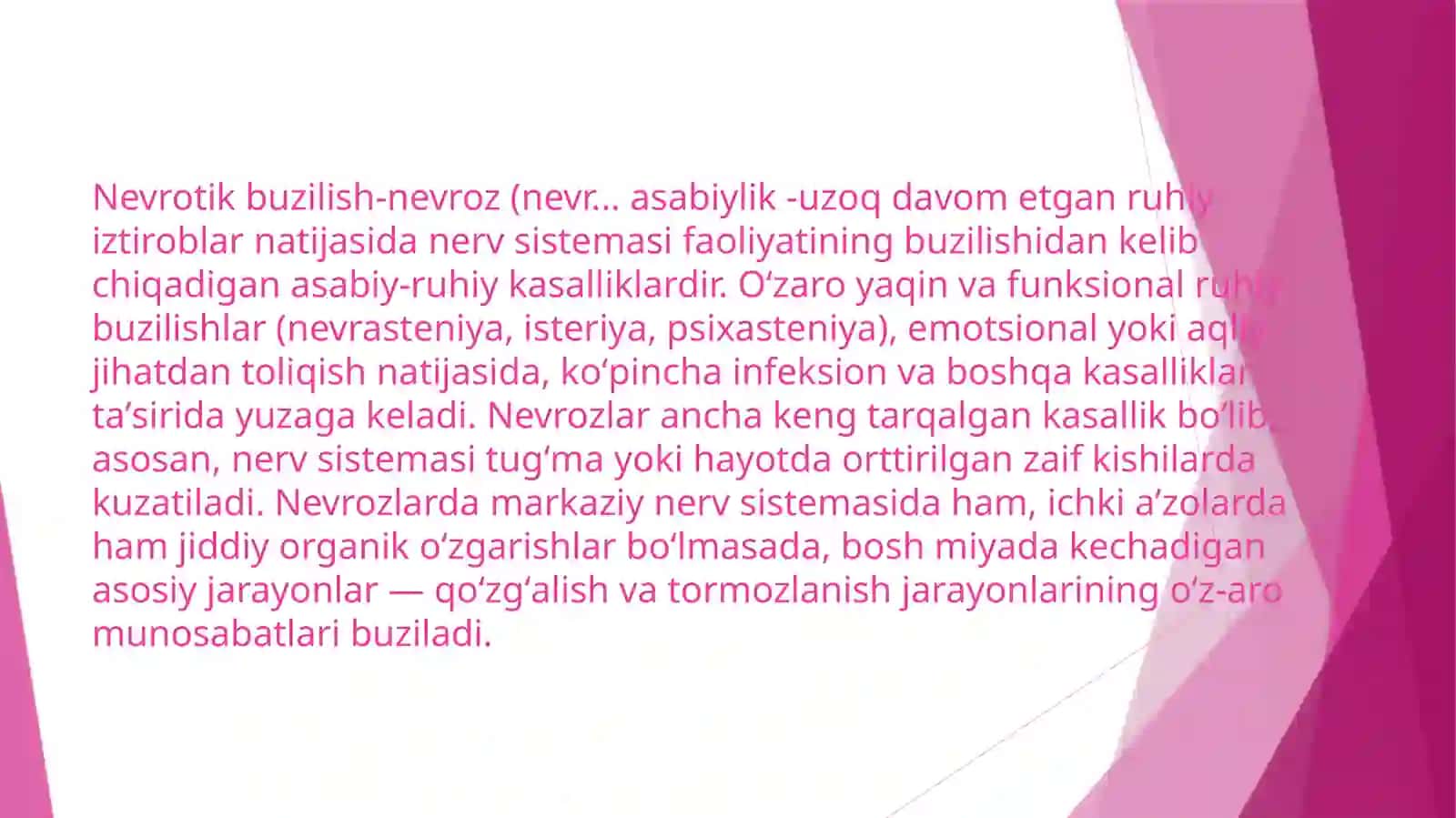 Nevrotik Builishlar 4