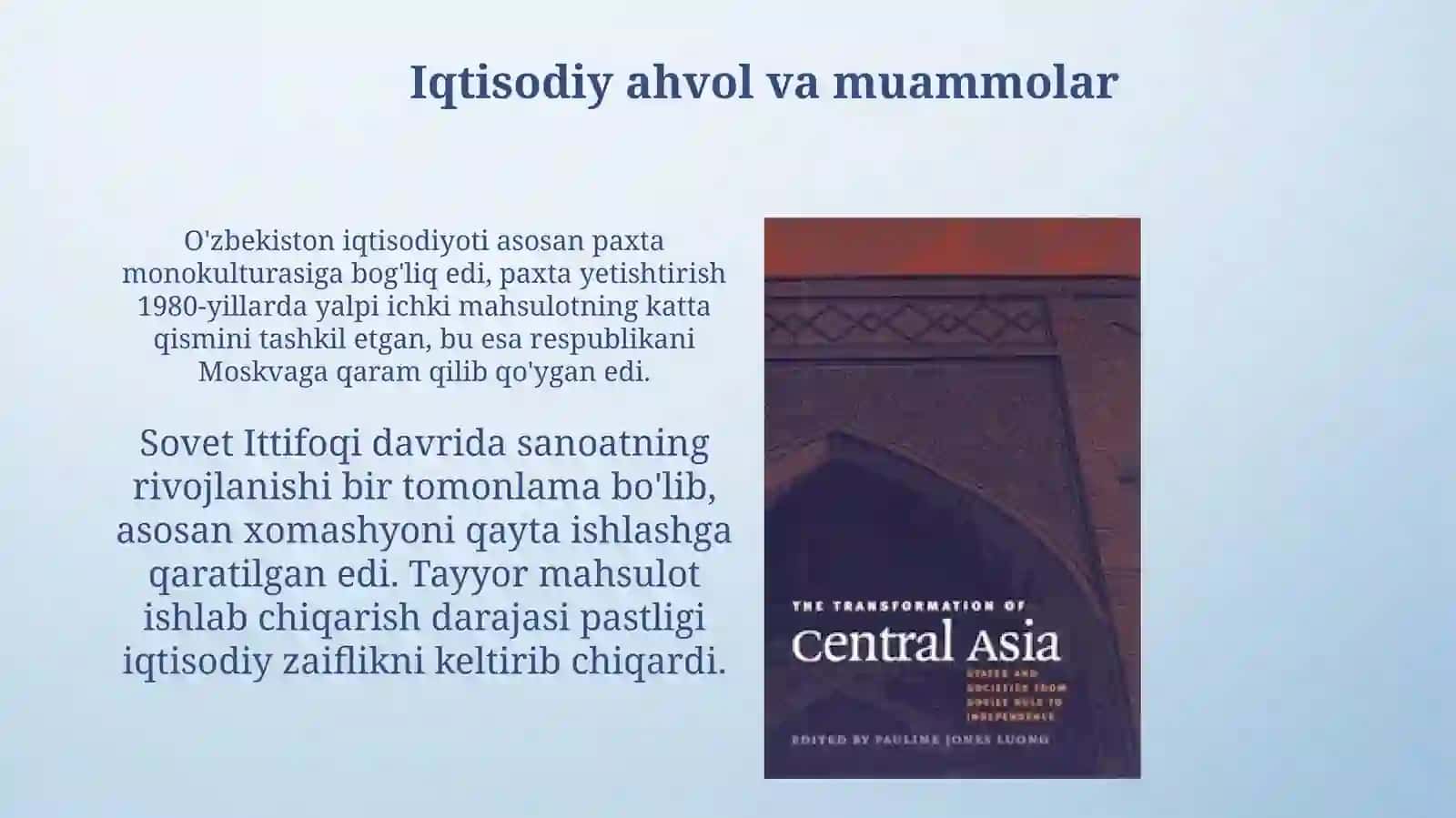 Mustaqillikka erishish arafasida Oʻzbekistondagi ijtimoiy siyosiy jarayonlar 4
