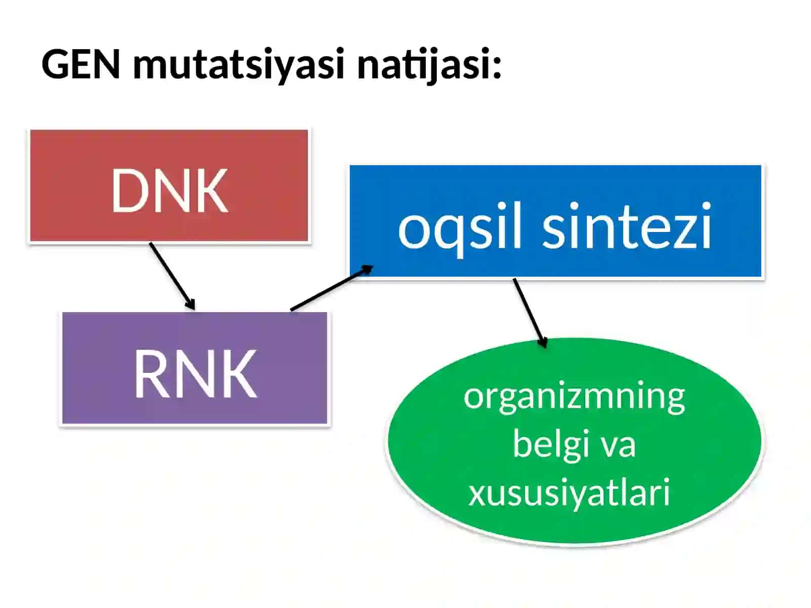 Mutatsiyalarning evolutsiyadagi ahamiyati 4