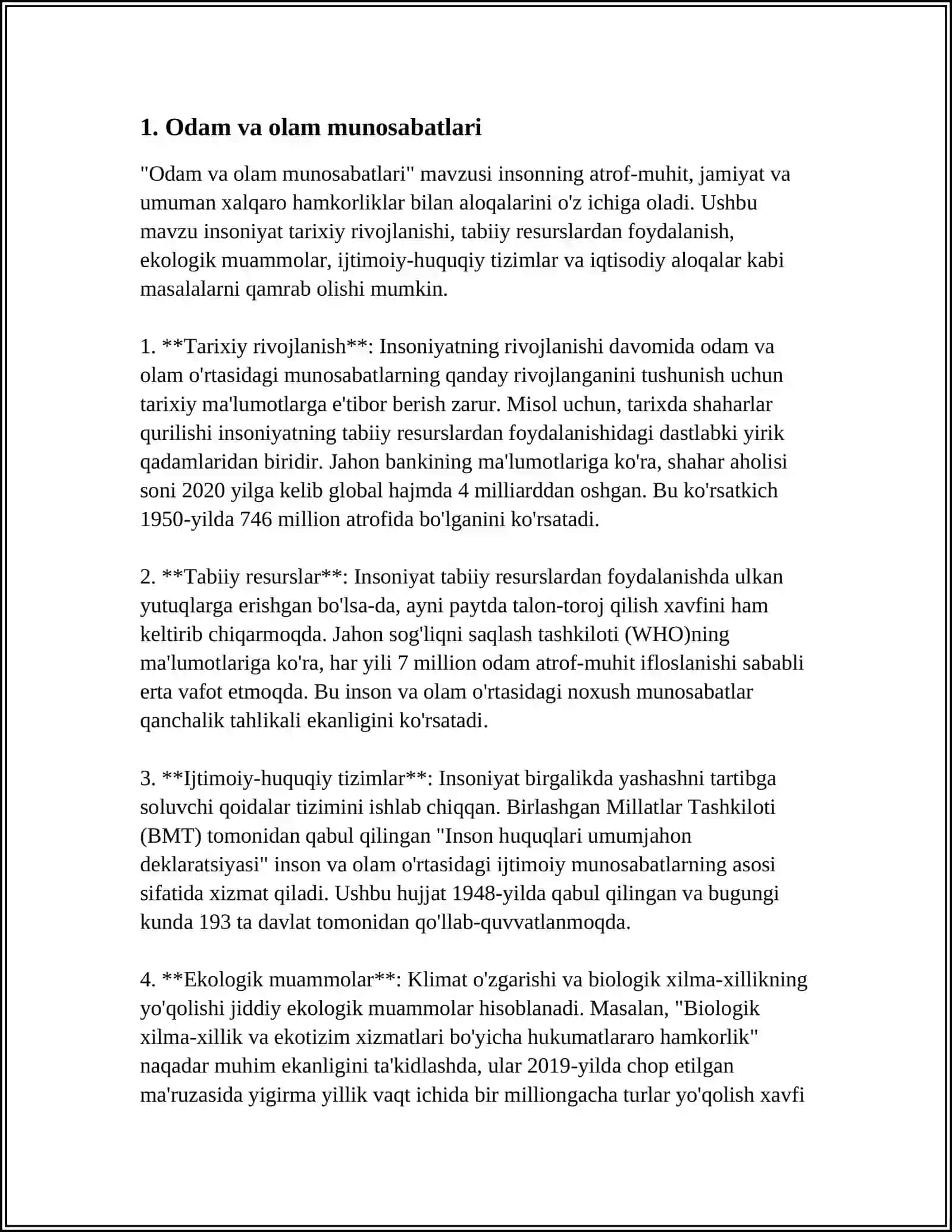 GULXAYRINING " ZARBULMASAL"ASARI TARKIBIGA KIRGAN MASALLARDA ILGARI SURILGAN G'OYALAR. ASARDA XALQ OG'ZAKI IJODI NAMUNALARI IFODASI 4
