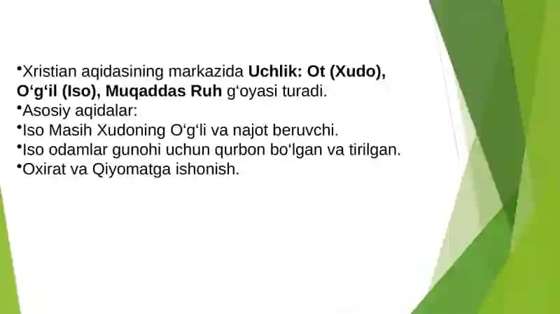 Xiristianlik dini 4