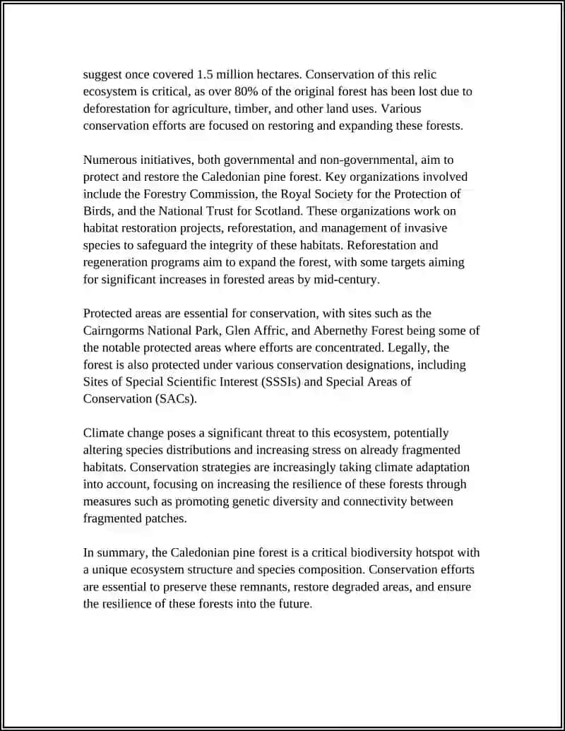 Caledonian pine forest: structure, species and conservation 4