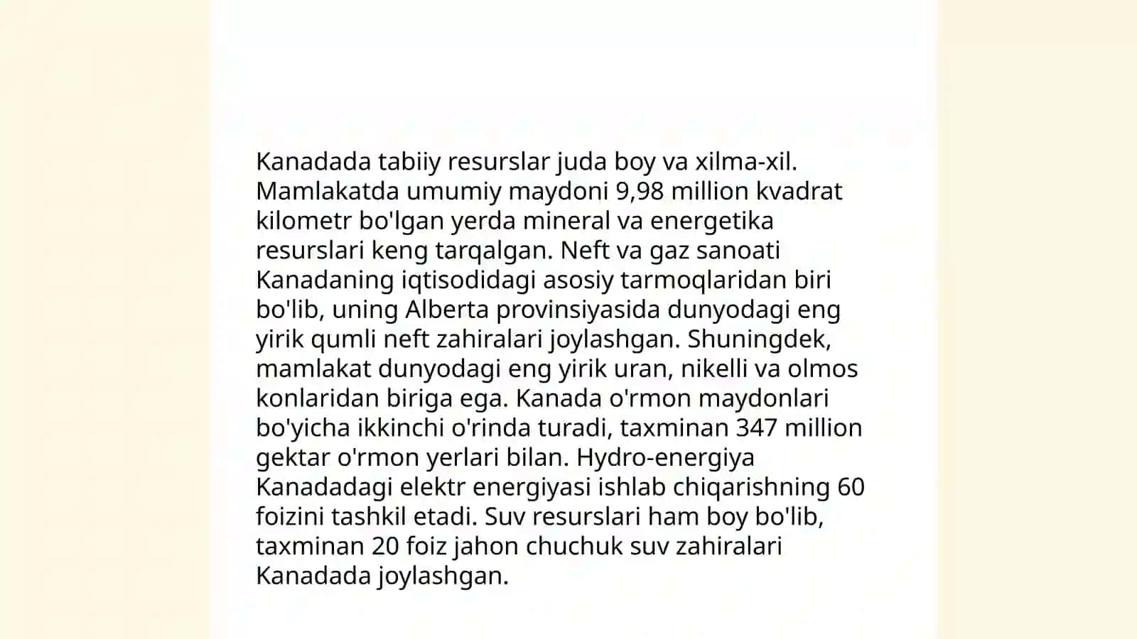 Kanadaning ijtimoiy-iqtisodiy geografiyasi 4