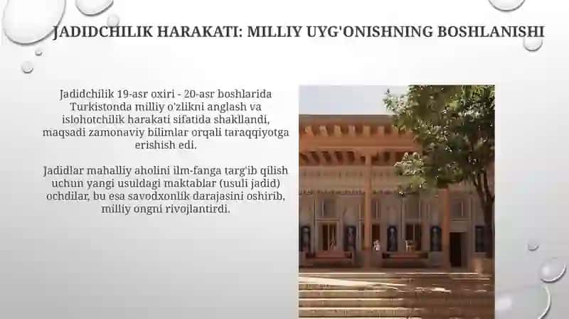Oʻzbekistonda Mustaqillik gʻoyalarining tarixiy asoslari 4