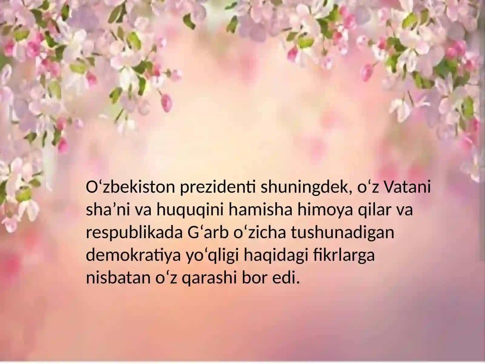 Islom Karimov nutqlarida xalq maqollari va frazeologik iboralardan foydalanish mahorati 4