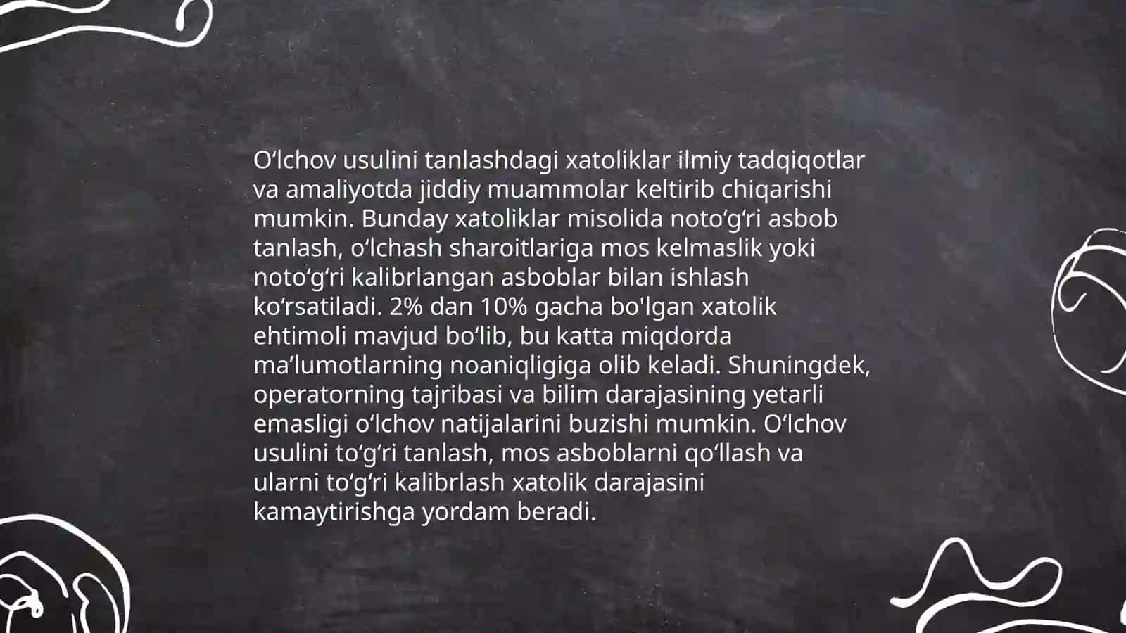Bevosita o‘lchash xatoliklari.Bilvosita o‘lchash xatoliklari 4