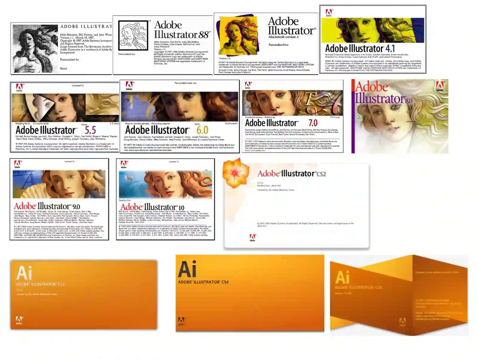 Adobe Illustrator 4
