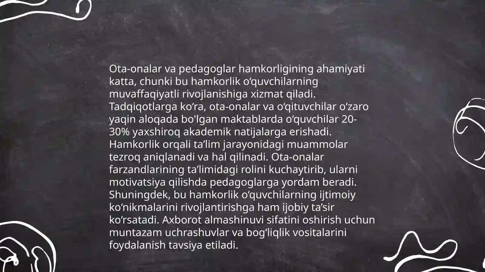 Shaxsni tarbiyalashda oila jamoatchilik bilan hamkorlikda tashkil etish Yoqubova Gulzoda 4