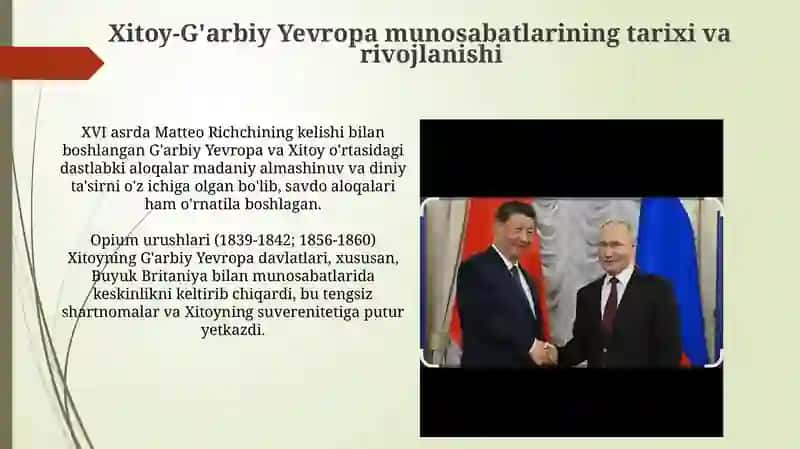 Xitoy va Rossiya munosabatlari tarixi 4
