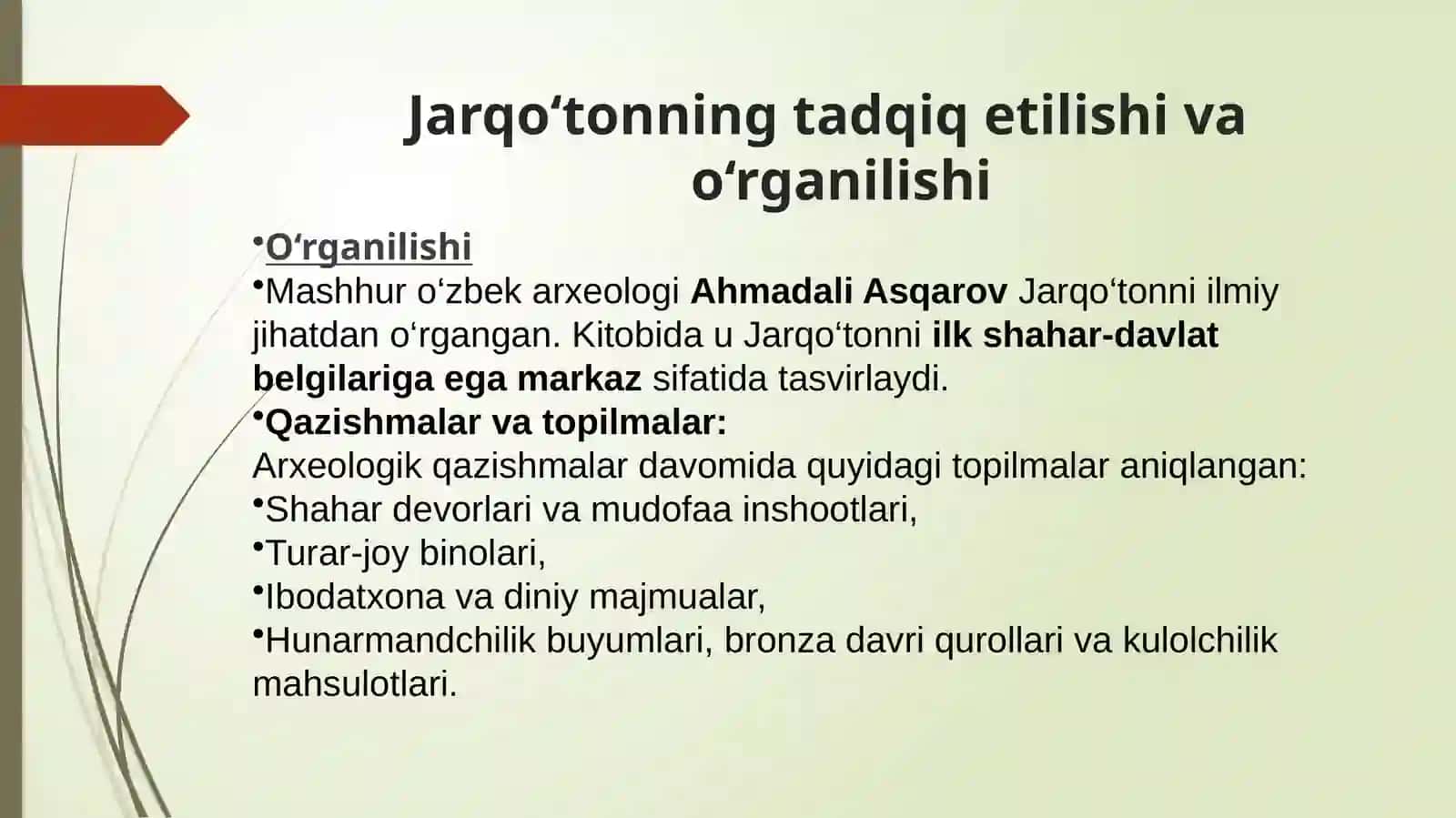 Jarqutonning Tuzulishi 4