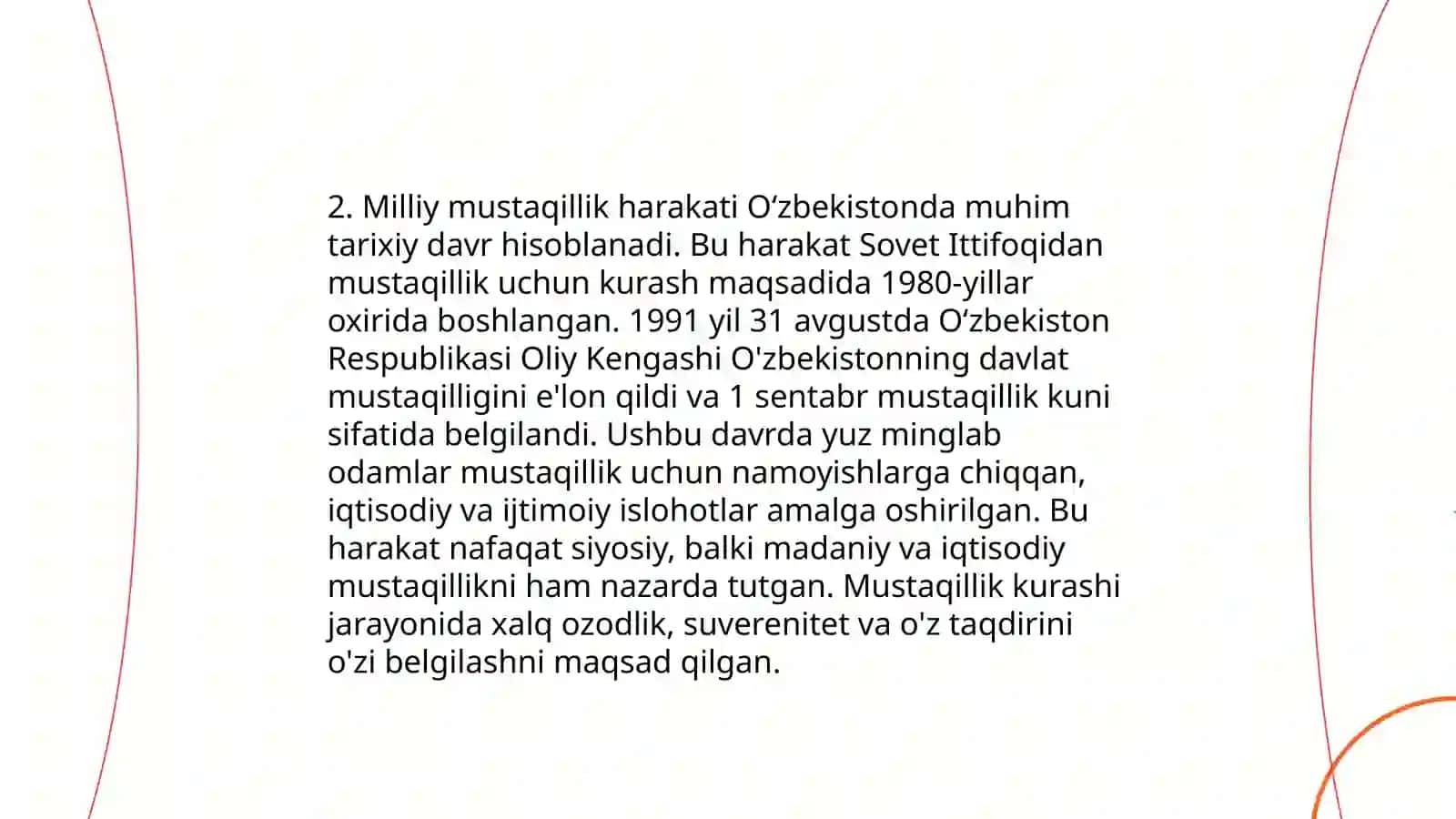 XX asrning 80-yillari soʻngida Oʻzbekistonda siyosiy, iqtisodiy va ijtimoiy muammolar 4