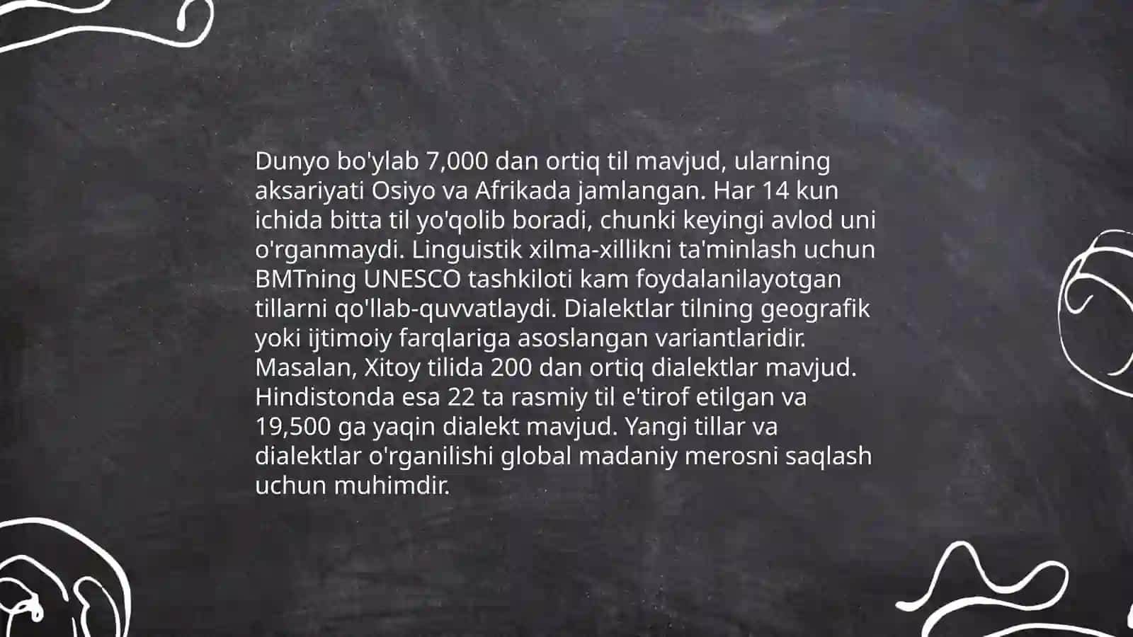 Dunyo xalqlari ma'daniyatudagi umumiy farqlar 4
