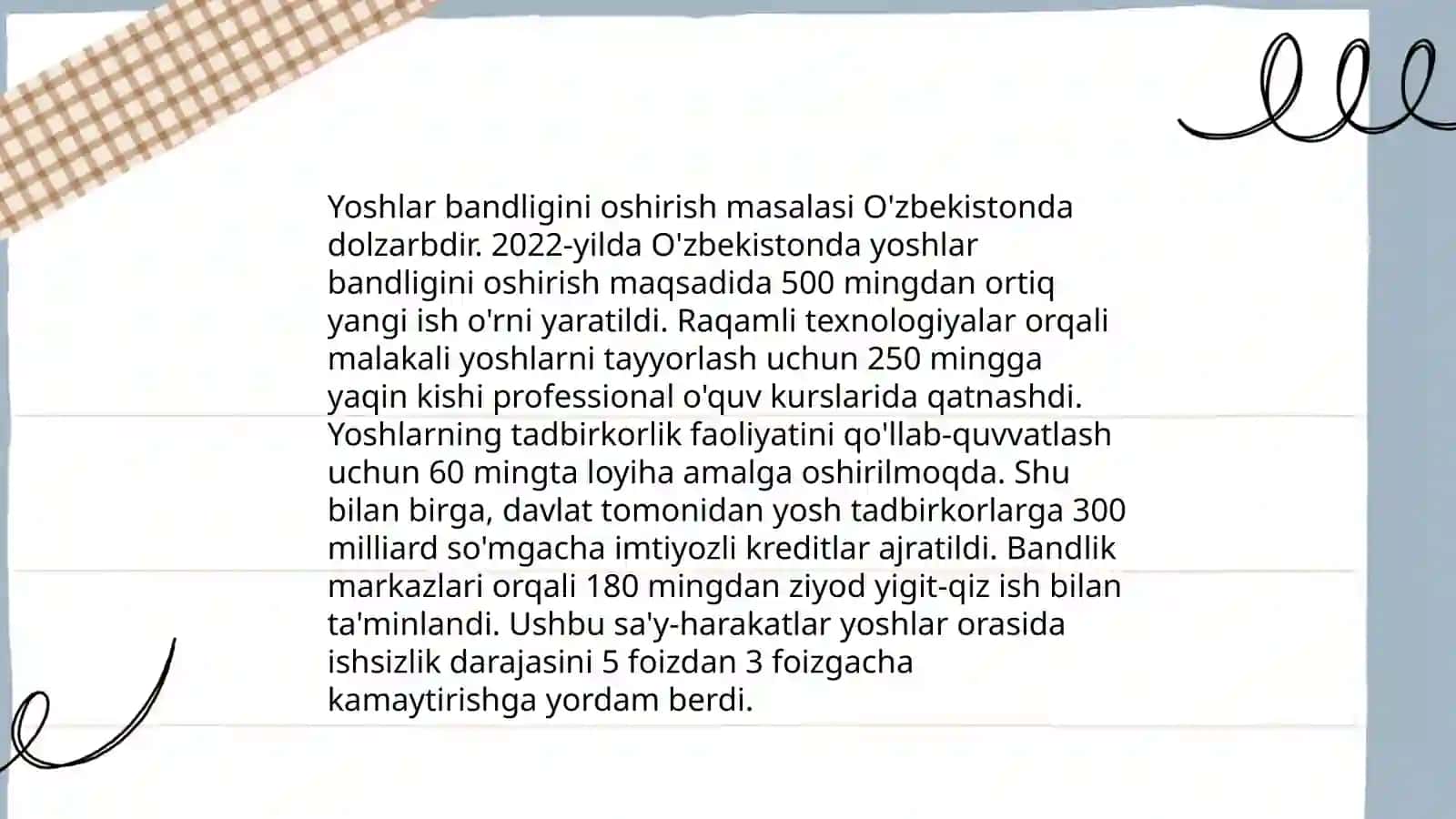 Yoshlarga oid davlat siyosatining ustuvor yunalishlari 4