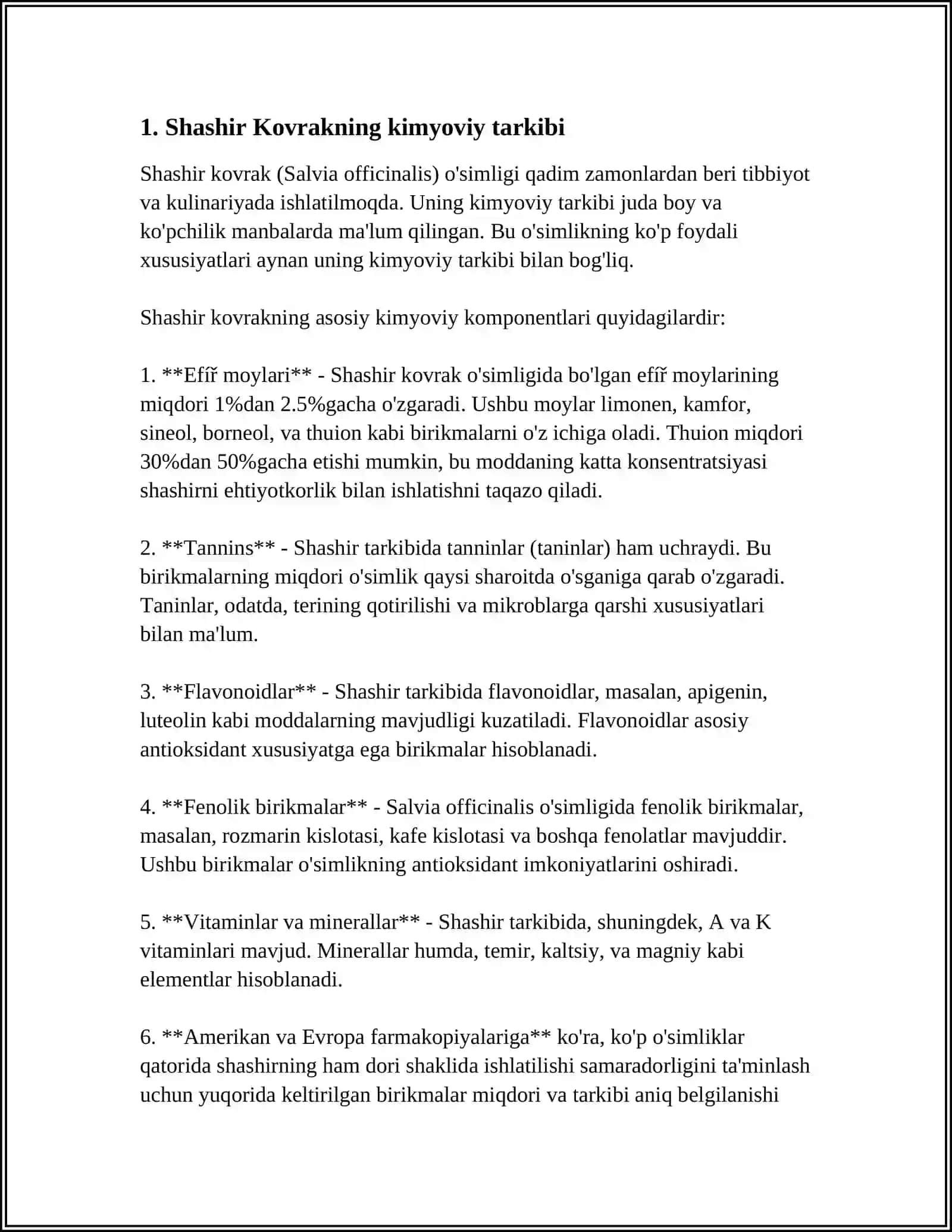 SHASHIR KOVRAK (FERULA TENUISECTA KOROVIN ) MUSTAQIL ISH 4