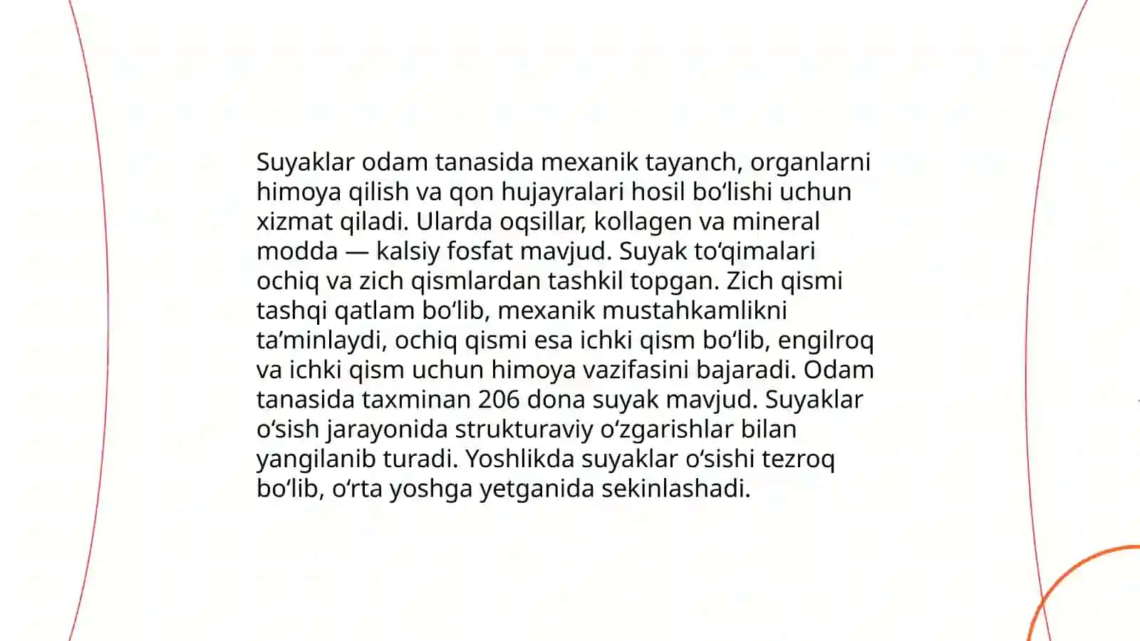 Tayanch harakatlanish sistemasi 4