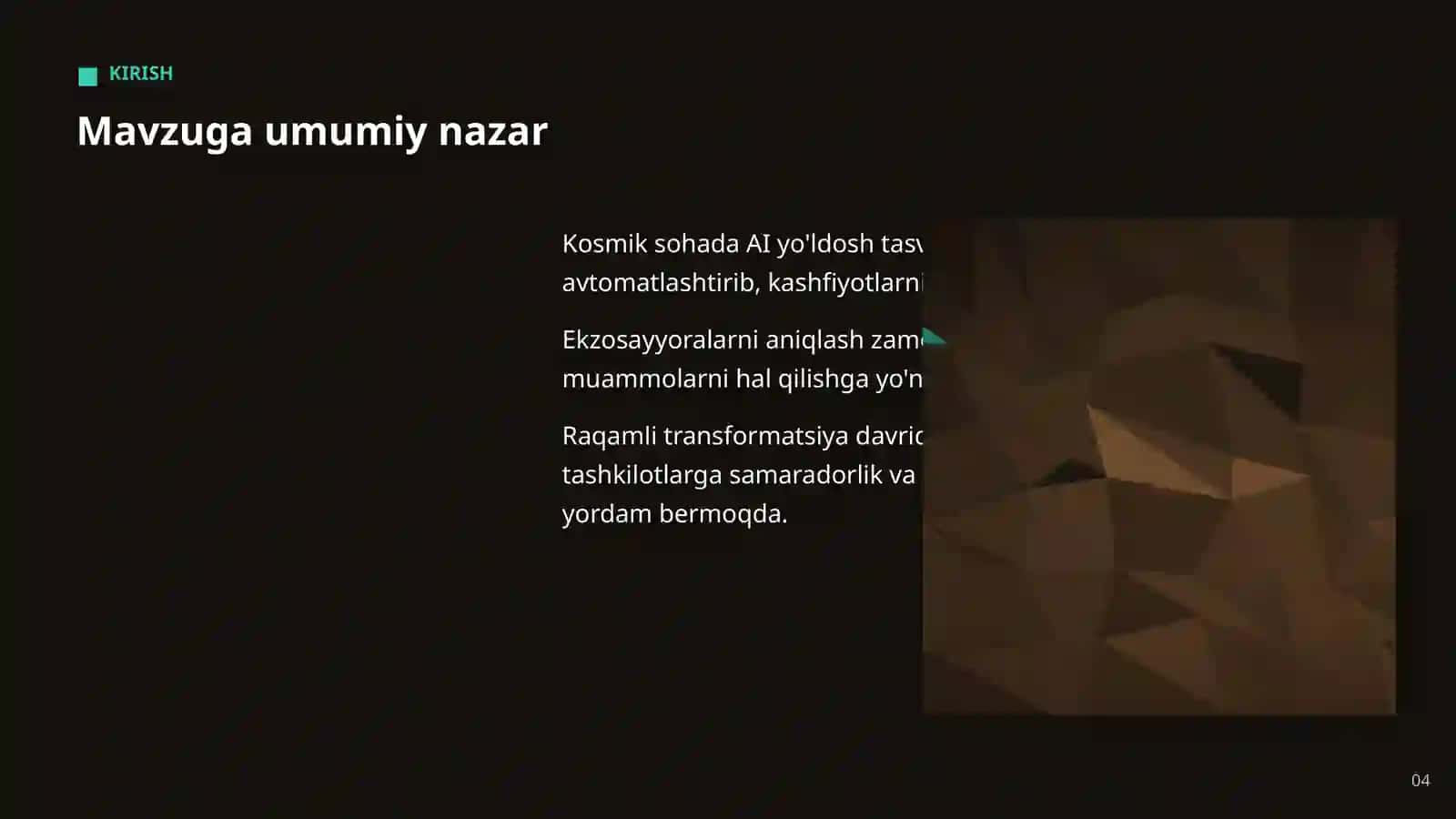 AI KOSMIK SOHADA 4