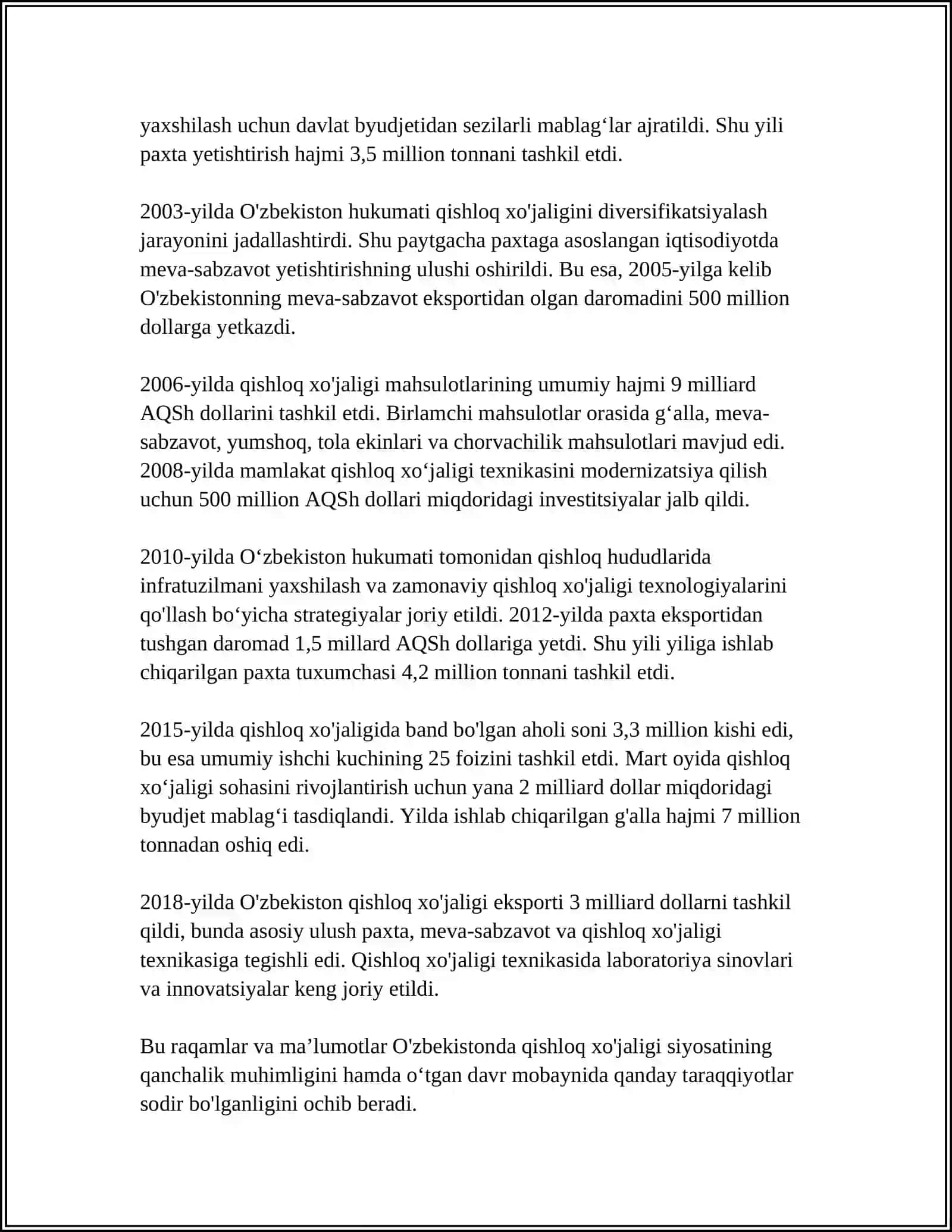 GAREZSIZLIK JILLARINDA AWIL COJALIGI HAM SANAAT TARAWINDAGI OZGERISLER 4