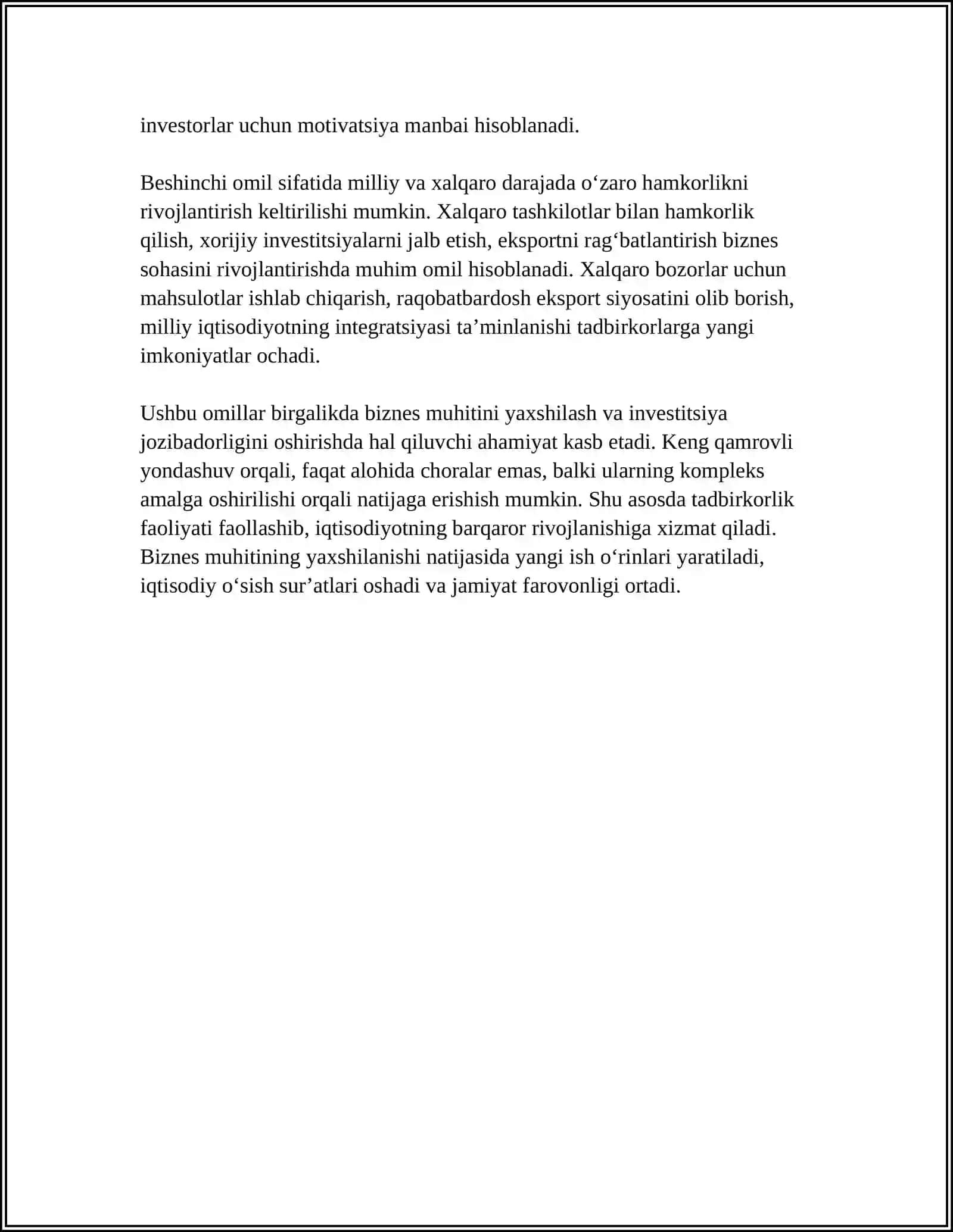 JAMIYAT HAYOTIDA BIZNES SOHASINI RIVOJLANTIRISH 4