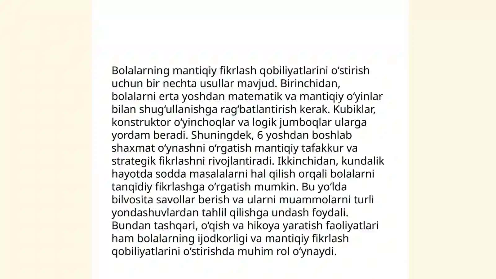 Maktabgacha yoshdagi bolalarni STEAM ijodkorligini shakllantirish 4