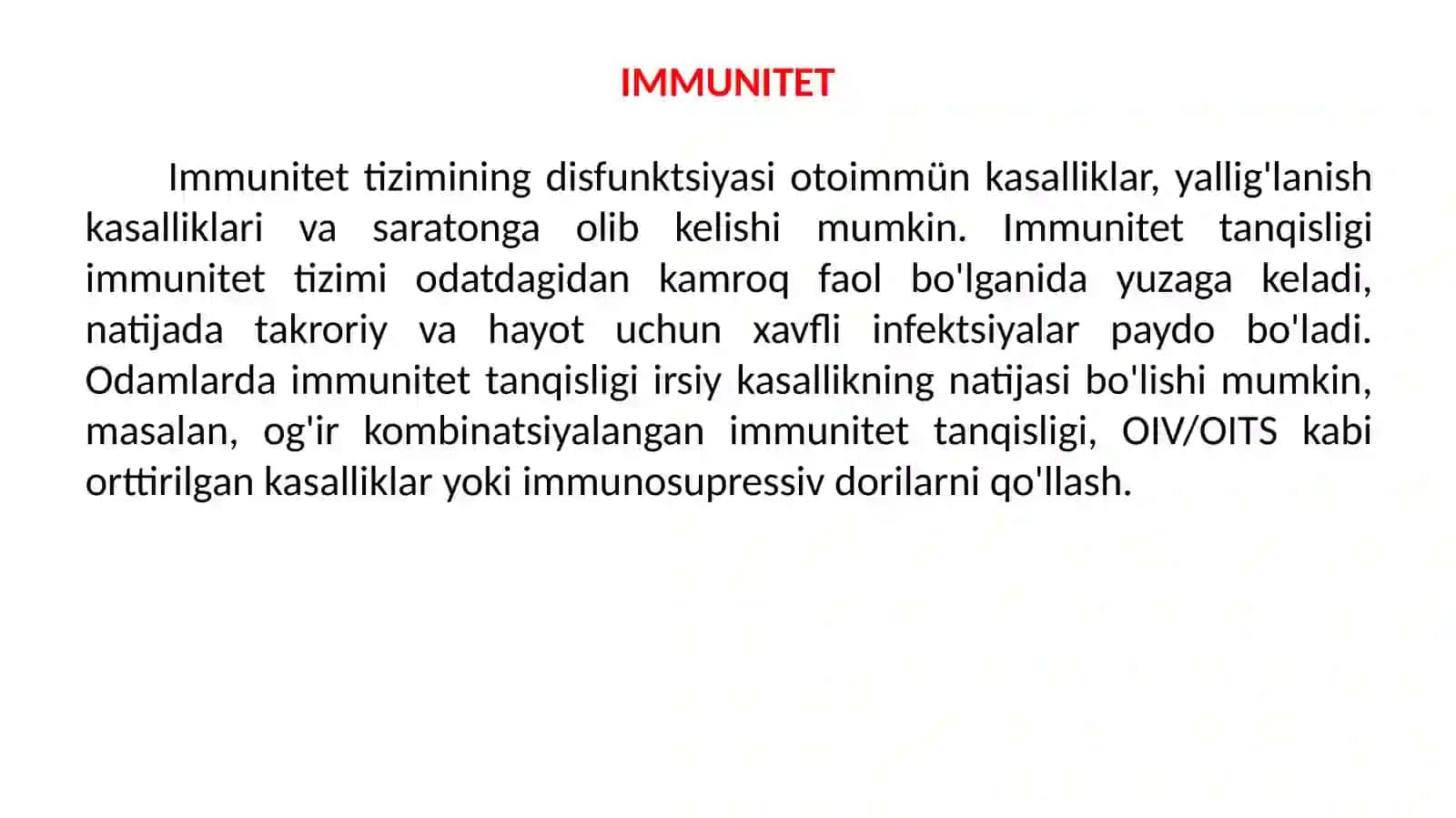 Antigen va antitana, ularning ahamiyati 4