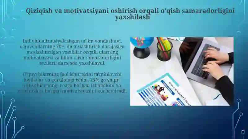Ta'lim jarayonini texnologiyalar orqali takomillashtirish 4