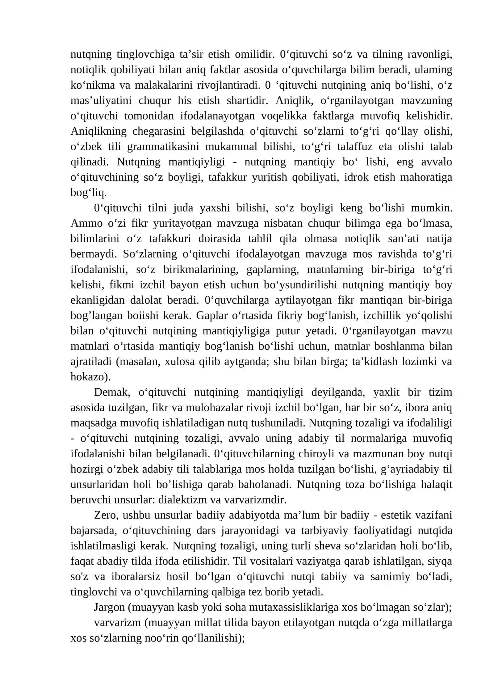 NUTQ TEXNIKASI VA MADANIYATI 4