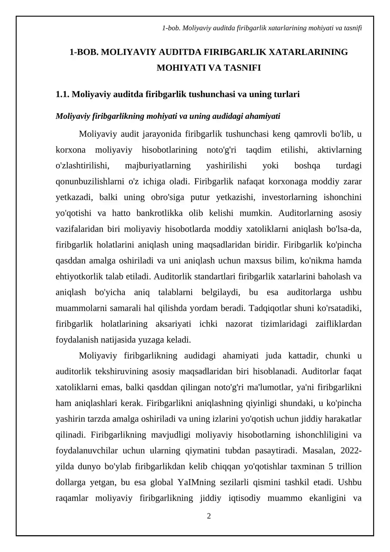 MOLIYAVIY AUDITDA FIRIBGARLIK XATARLARI 4