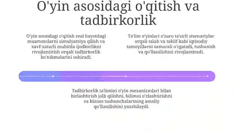 Talimiy o'yinlar orqali tadbirkorlik va iqtisodiy tarbiyani olib borish 4