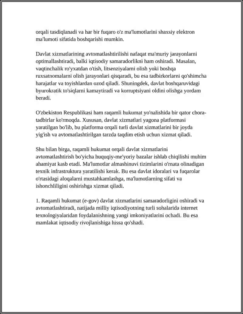 Milliy iqtisodiyotni turli sohalarda internet texnologiyalaridan samarali foydalanish yo'llari 4
