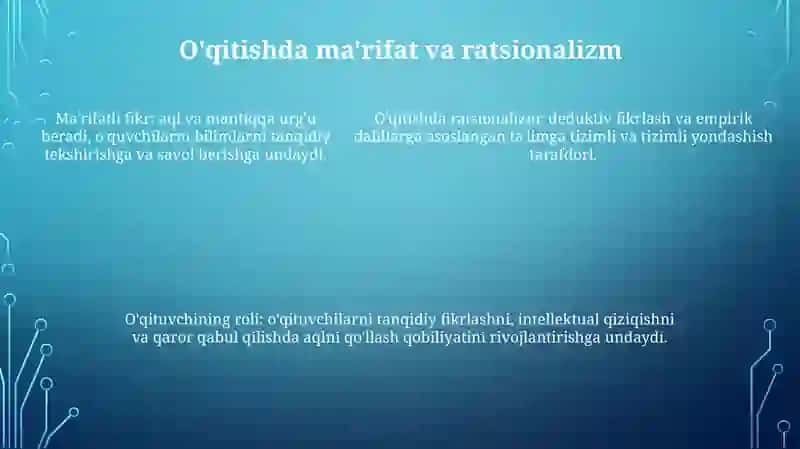 Pedagogik Fikr Tarixi Va Maktab Amaliyotida O'Qituvchi Mahorat Masalalari 4