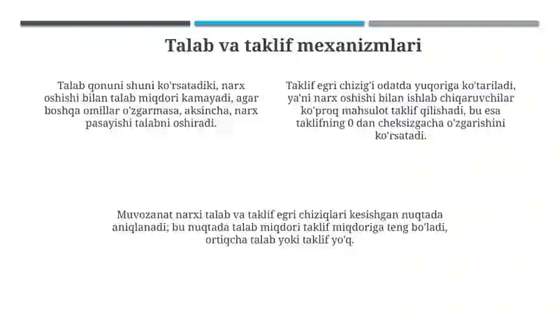 Iqtisodiyotga kirish va asosiy tushunchalar 4
