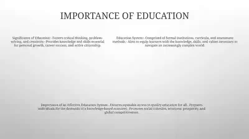 Education System 4