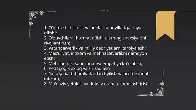O'qituvchi va uning jamiyatda tutgan o'rni 4