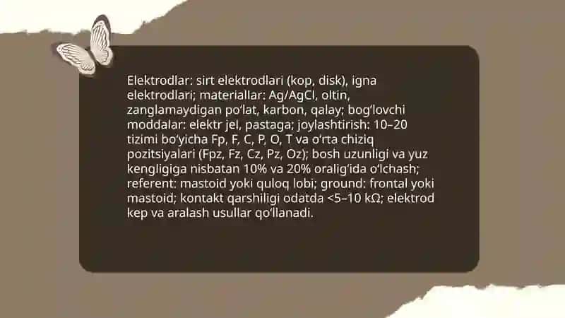 EEG apparatining tuzilishi va miyya faoliyatining tadqiqotlari 4