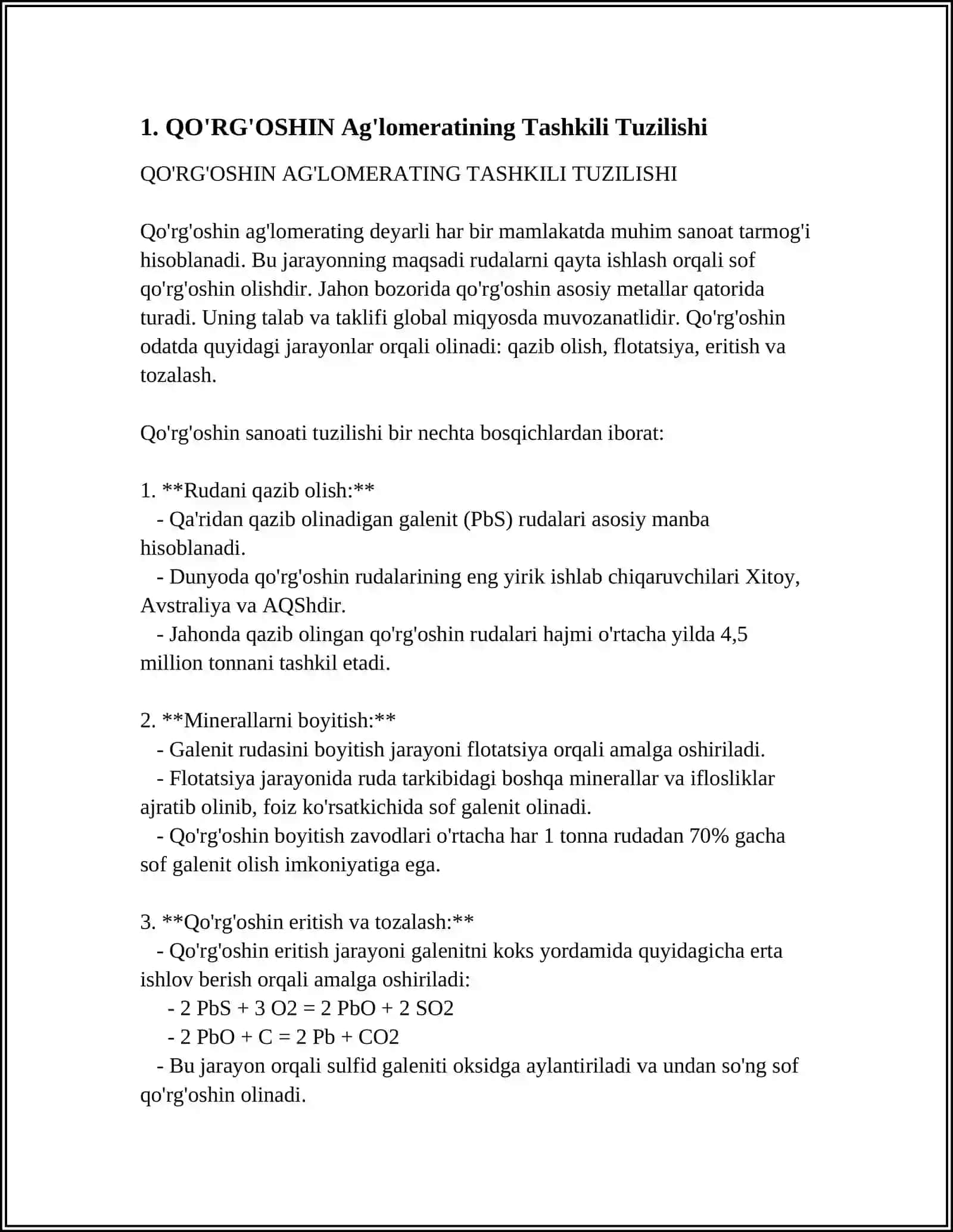 QO'RG'OSHIN AG'LOMERATING TASHKILI TUZILISHI 4
