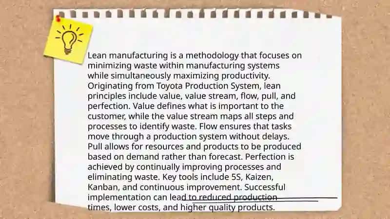 Low-cost manufacturing techniques 4