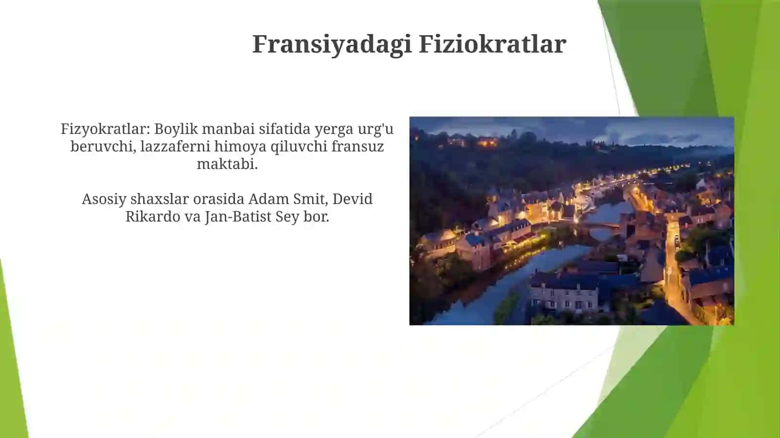 Angliya va Fransiya klassik iqtisodiy maktabi 4