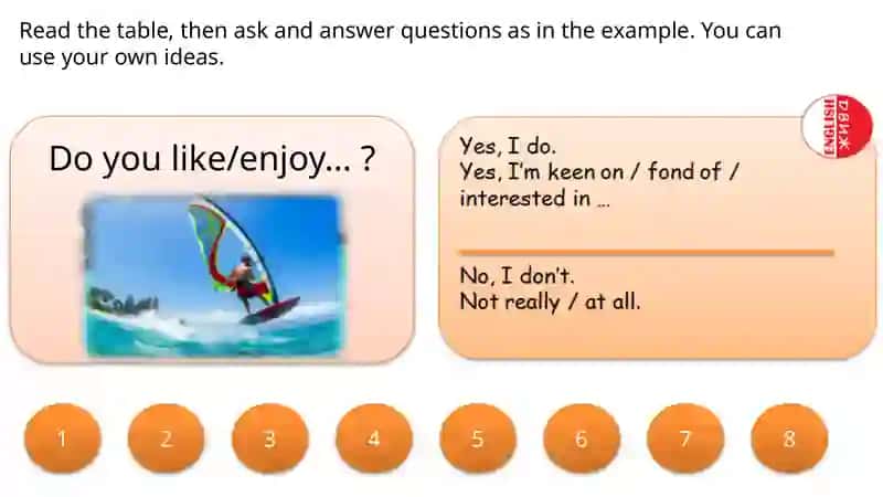 Leisure activities 4
