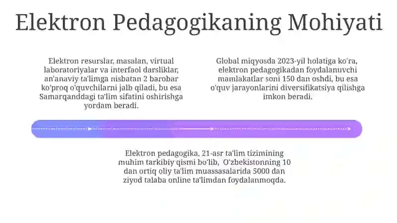 Elektron pedagogika va uning oʻziga xos xususiyatlari 4