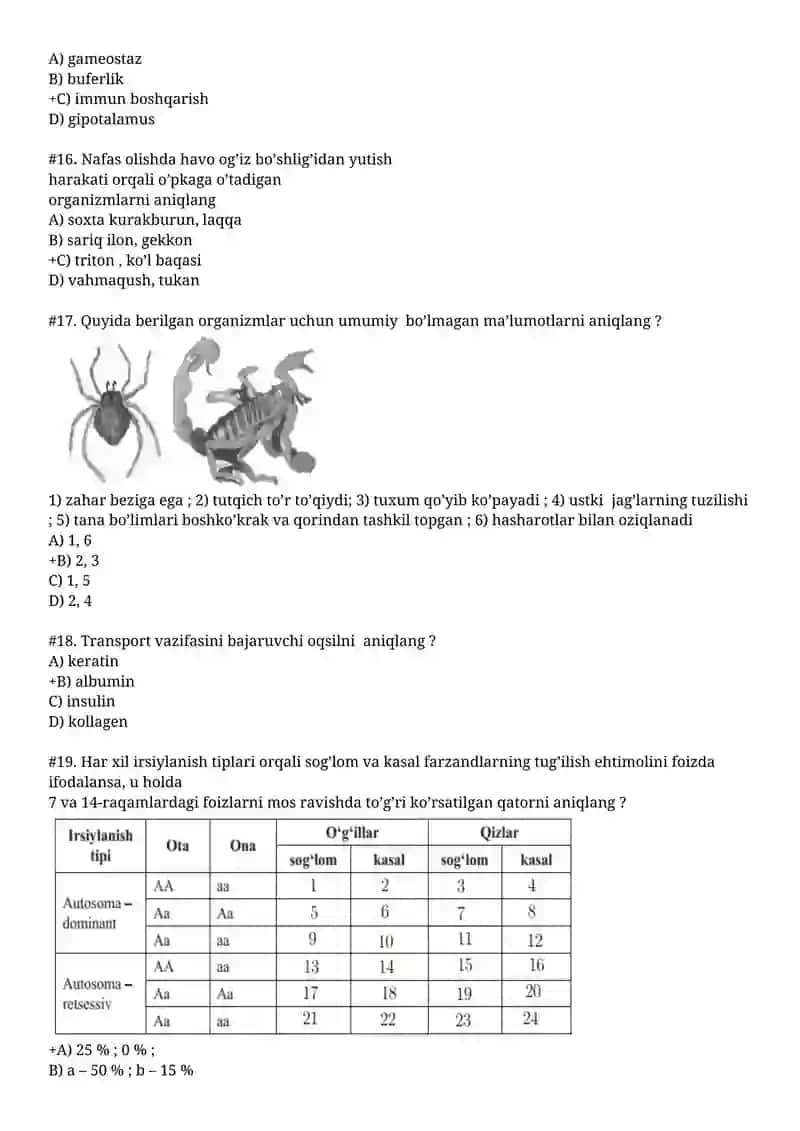 Odam organizmining gumoral boshqaruvi 4
