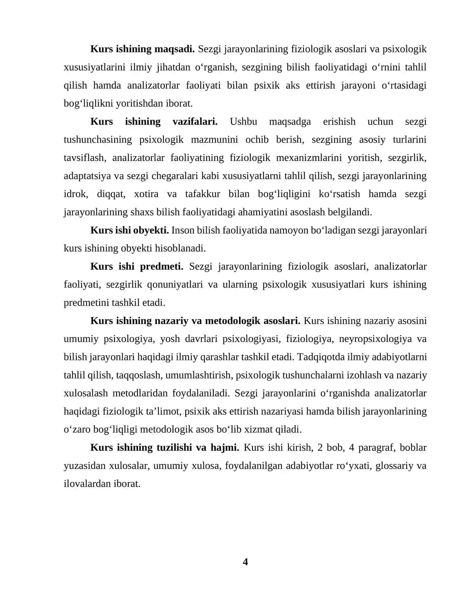 SEZGI JARAYONLARNING FIZIOLOGIK ASOSLARI VA PSIXOLOGIK XUSUSIYATLARI 4