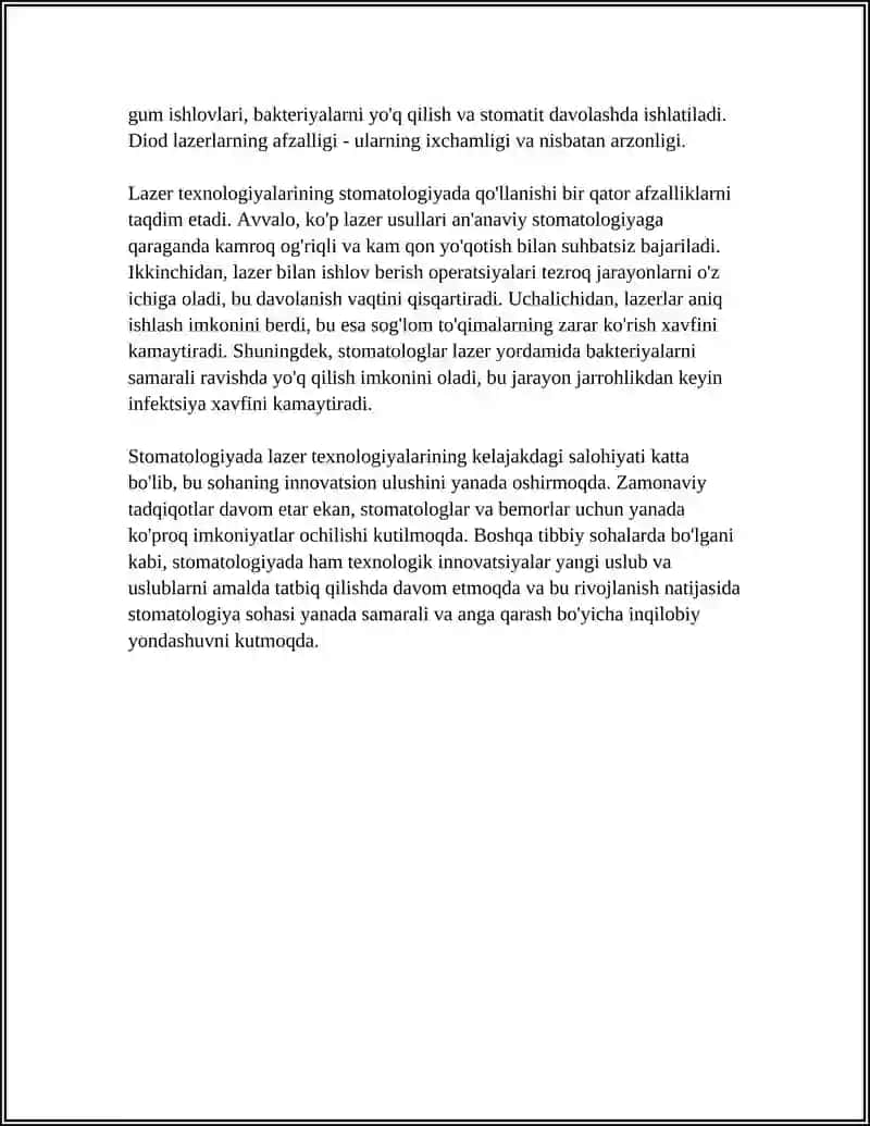 STOMATOLOGIYADA LAZER TEXNALOGIYALARI VA ULARNING ISHLASH PRINSIPI 4
