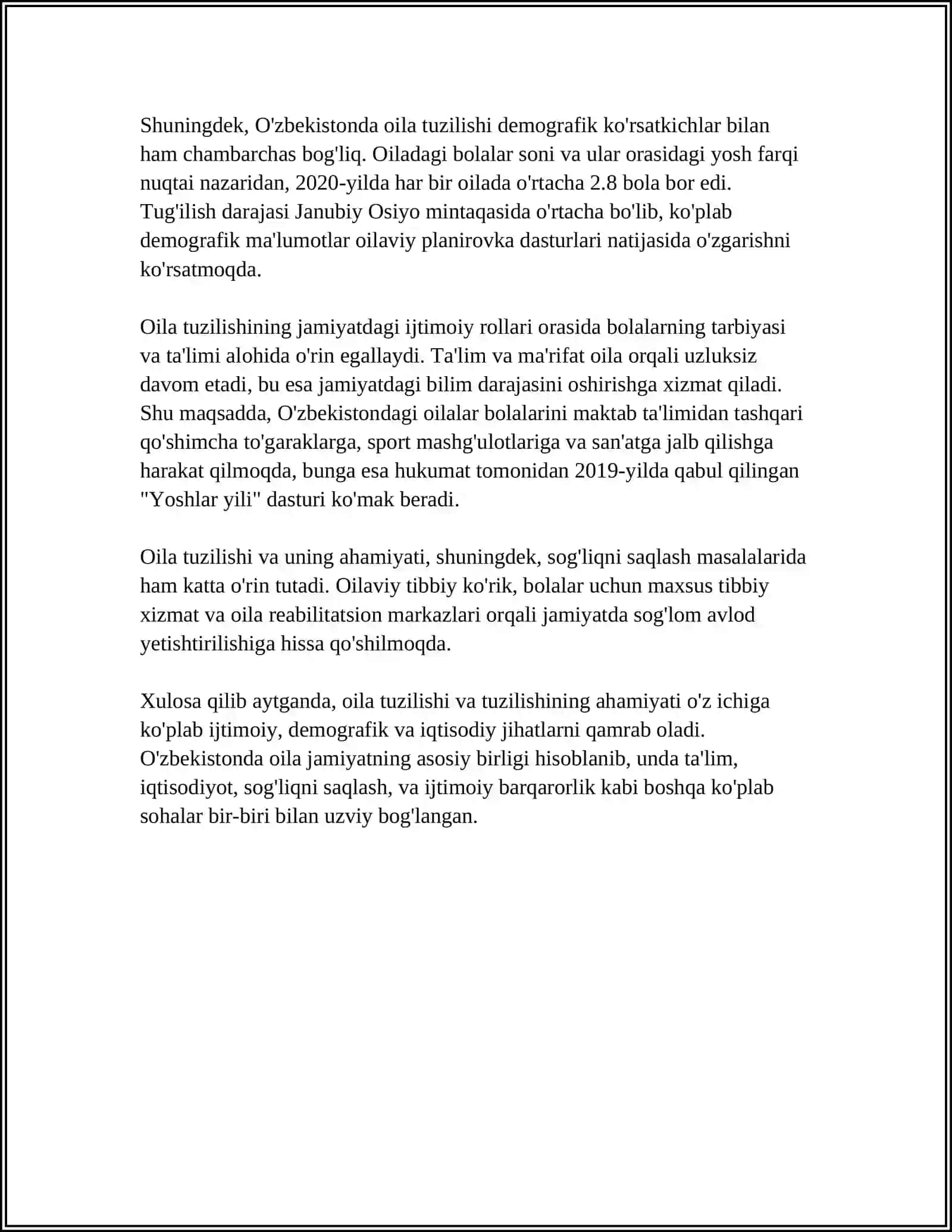 OILA VA UNING ASOSIY FUNKSIYALARI 4