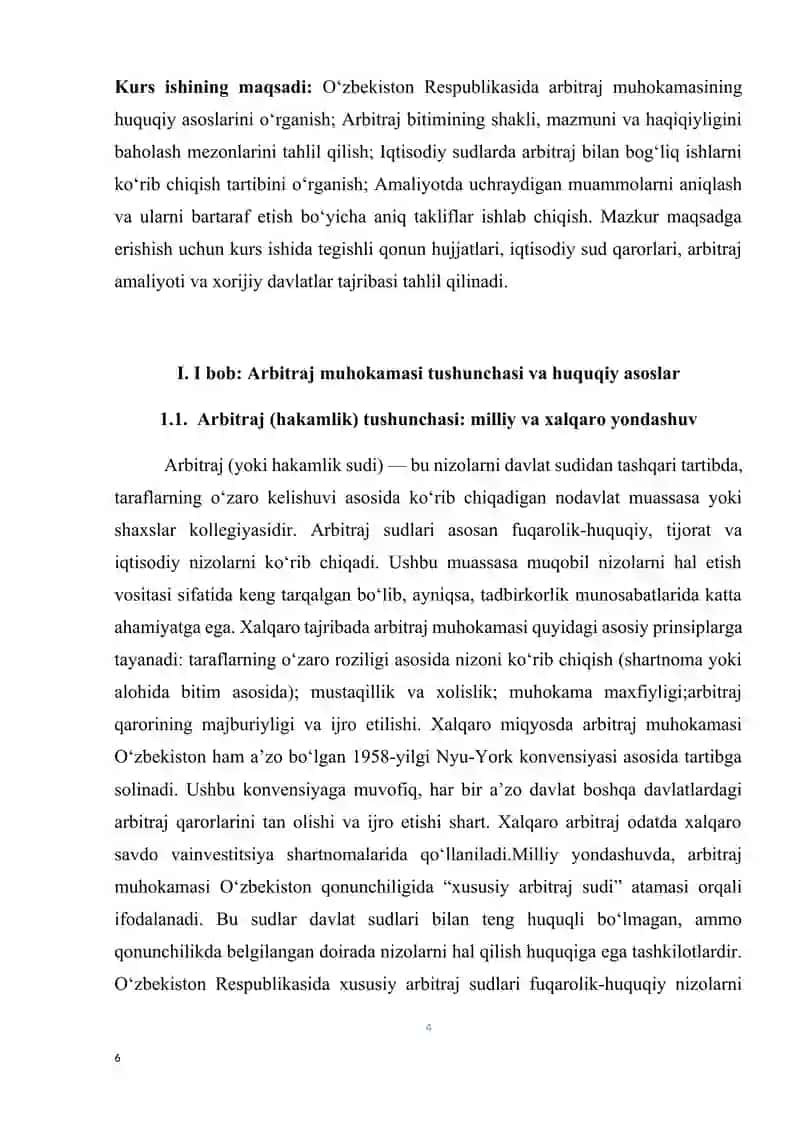 Iqtisodiy sudlarda arbitraj muhokamasi bilan boĝliq bòlgan ishlarni yuritish 4